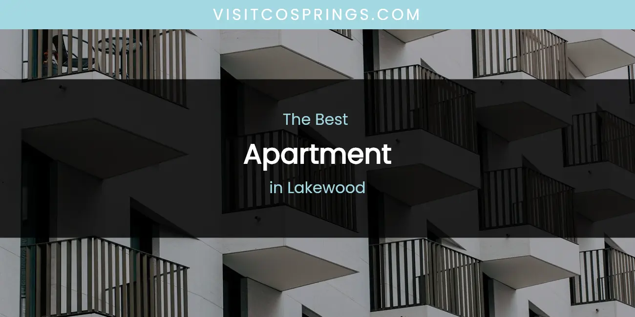 Lakewood's Best Apartment featured
