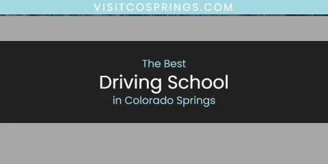 Colorado Springs' Best Driving School Spots