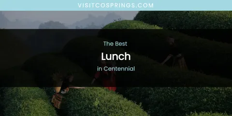 The Absolute Best Lunch in Centennial