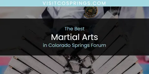 The Absolute Best Martial Arts in Colorado Springs Forum